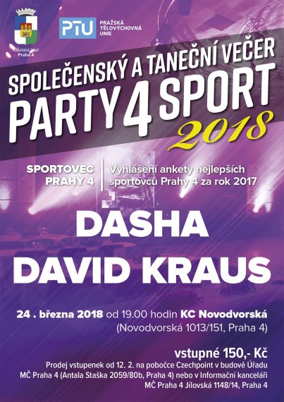 Pozvánka na vyhlášení sportovce roku