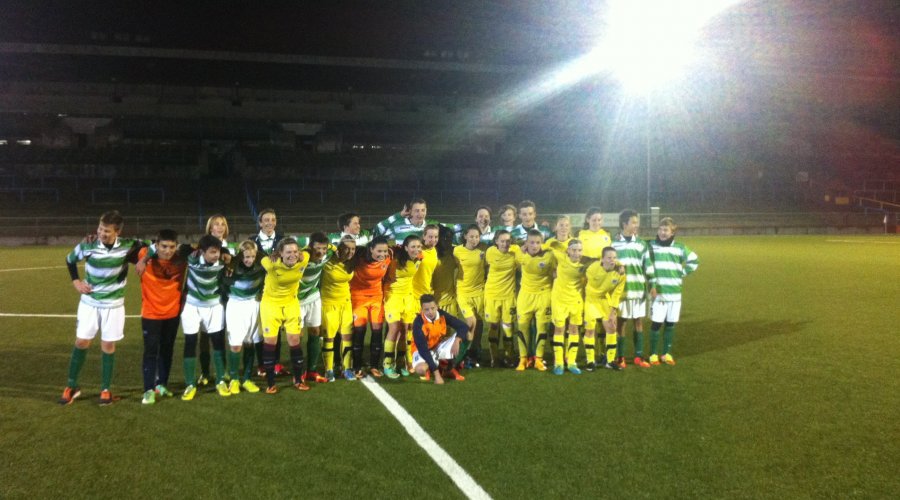 U15- SMÍRNĚ S JUNIORKAMI SPARTY