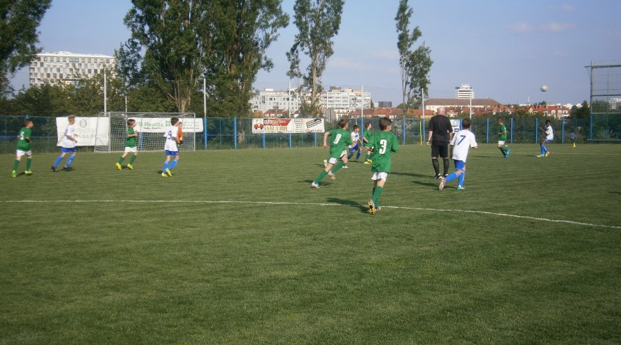 U13 - STATEČNÝ BOJ SE STARŠÍMI