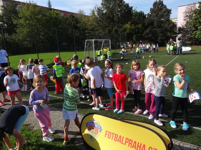 Praha Sportovní - měsíc náborů, můj první klub
