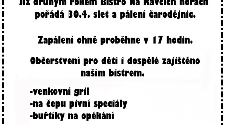 ČARODĚJNICE NA KAVČÍCH HORÁCH