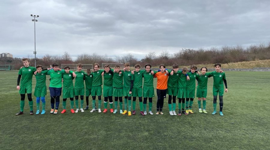 U14 - PRVNÍ ZÁPAS V NOVÉM ROCE