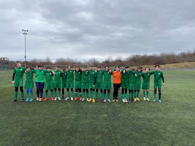 U14 - PRVNÍ ZÁPAS V NOVÉM ROCE