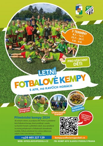 Letní fotbalové kempy 2024