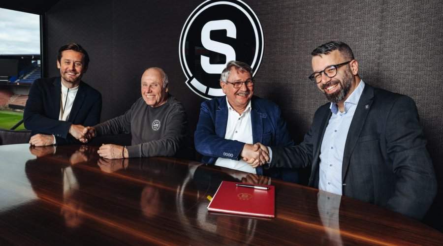 Oficiální uzavření spolupráce s AC Sparta Praha